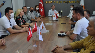 Fethiye Beşiktaşlılar Derneğinden Ak Parti'ye Ziyaret